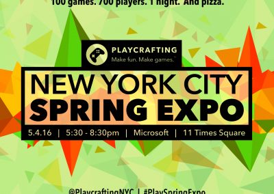 Playcrafting Spring Expo